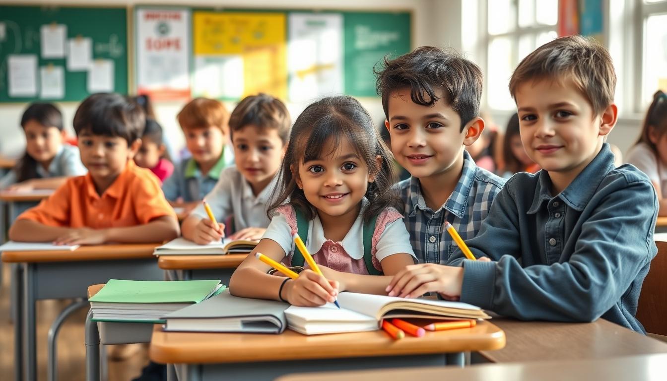 Student preparing for exams with study materials