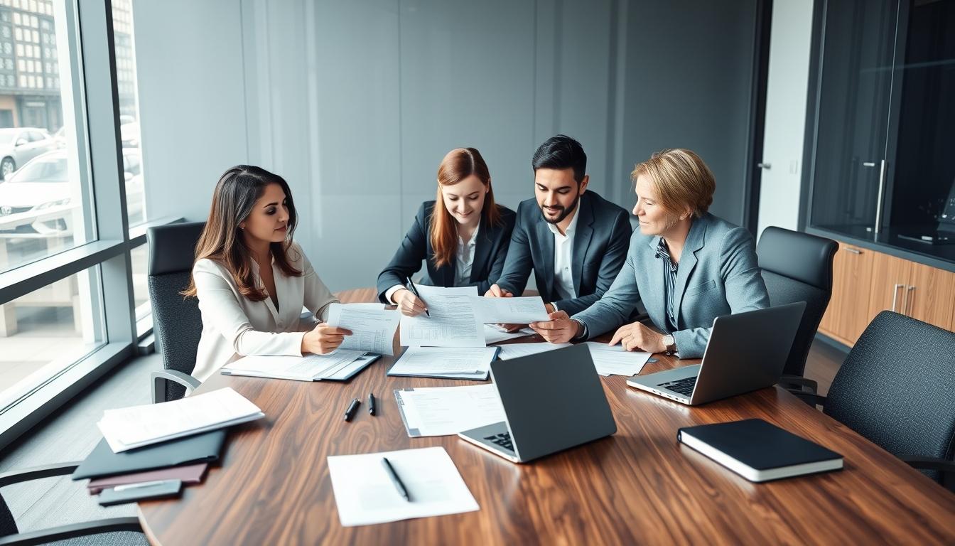 Property settlement documents and transfer review